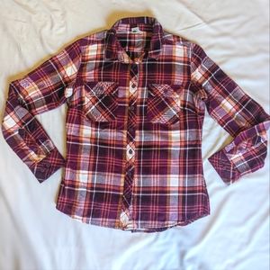 Duluth Trading Co Free Swingin' Plaid Flannel